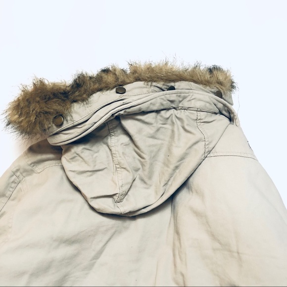 Billabong Twill Work Coat with Hood Men's XL - Picture 8 of 8